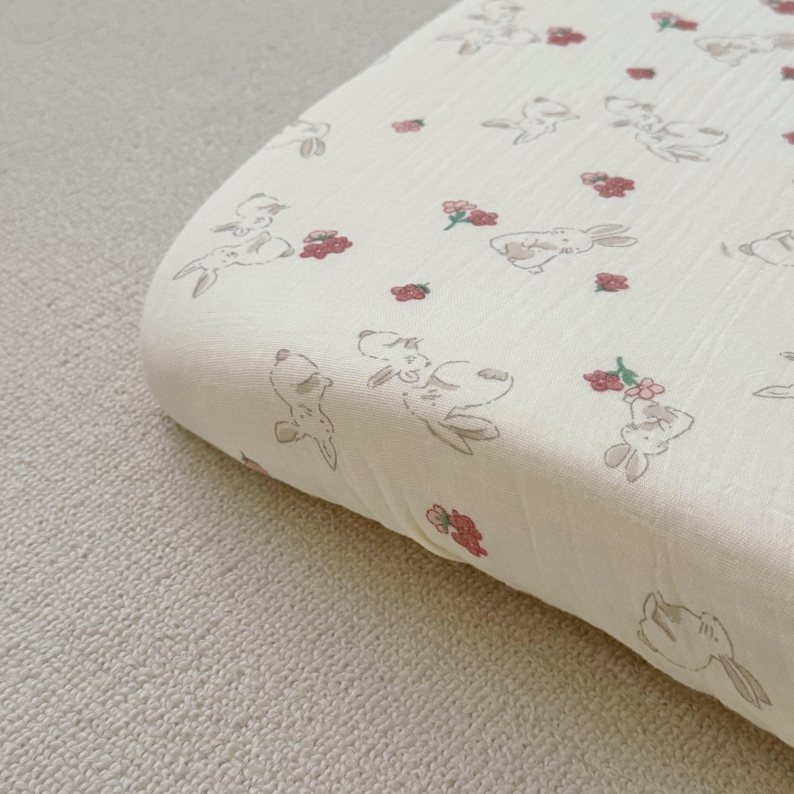 BuLuTu two-pack crib sheets for easy rotation and quick changes.