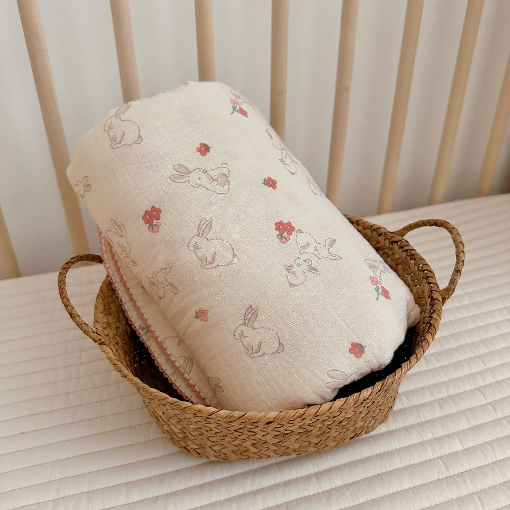 BuLuTu large 47x51 blanket ideal for stroller and naps