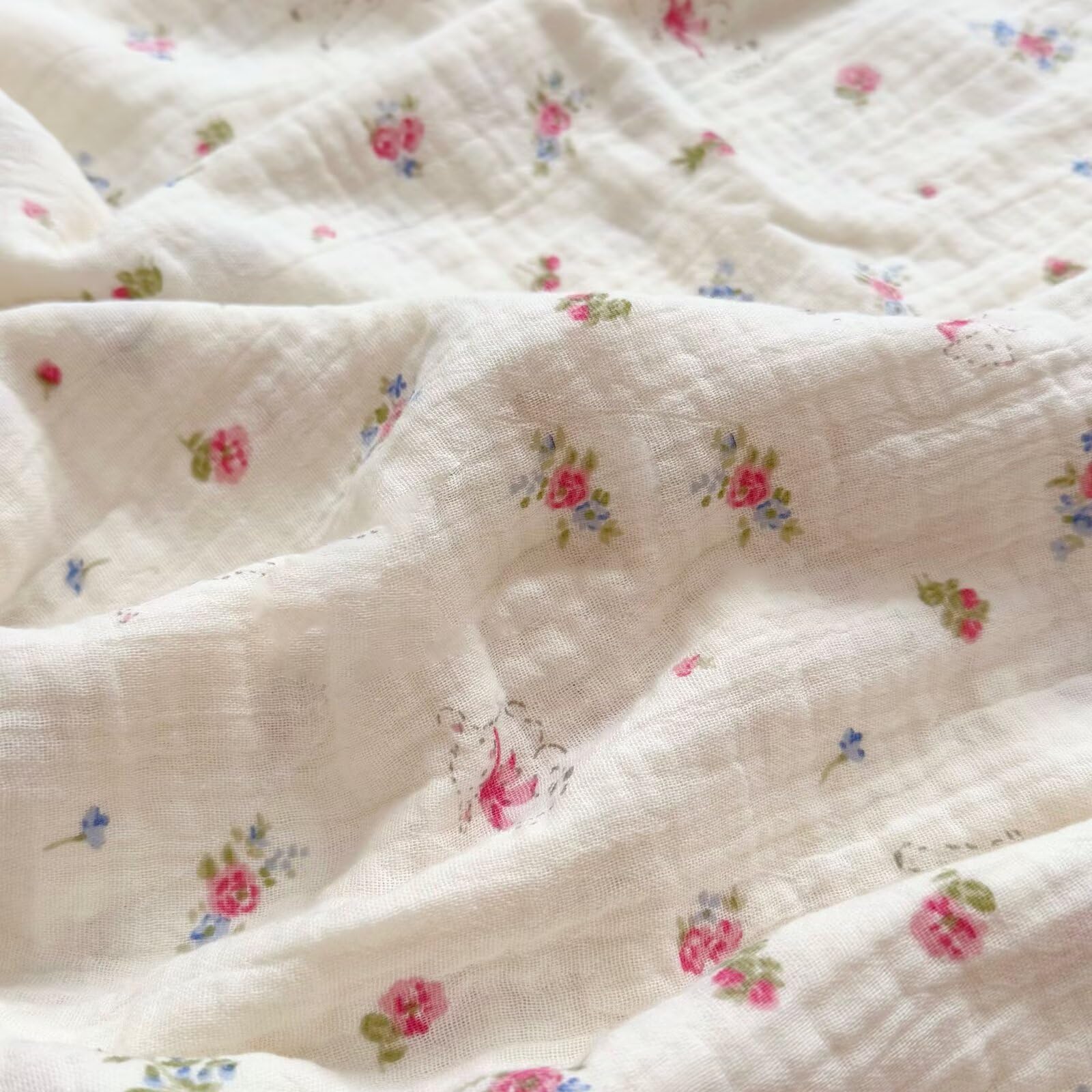 BuLuTu easy-care machine washable blanket stays soft