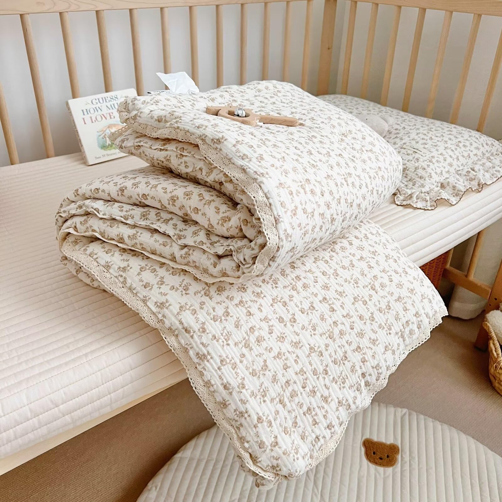 Easy-care BuLuTu blanket shown after washing with vibrant colors