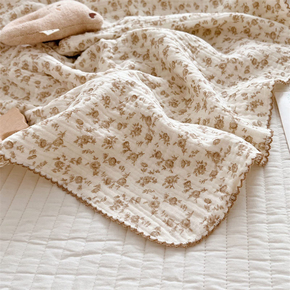 BuLuTu gender-neutral blanket suits girls and boys in nursery