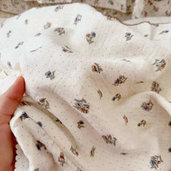 BuRuLu muslin pillow cover 14x20 for toddler crib pillows with soft texture.