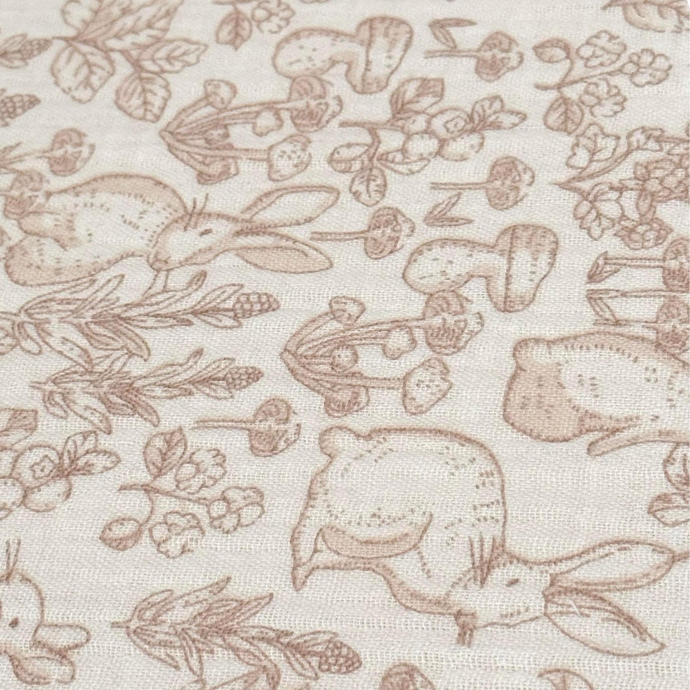 BuLuTu nursery decor with rabbit pattern enhancing kids room charm