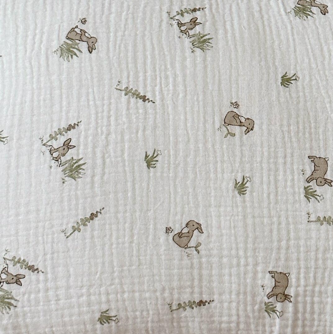BuLuTu soft muslin fabric pillowcase against toddler skin