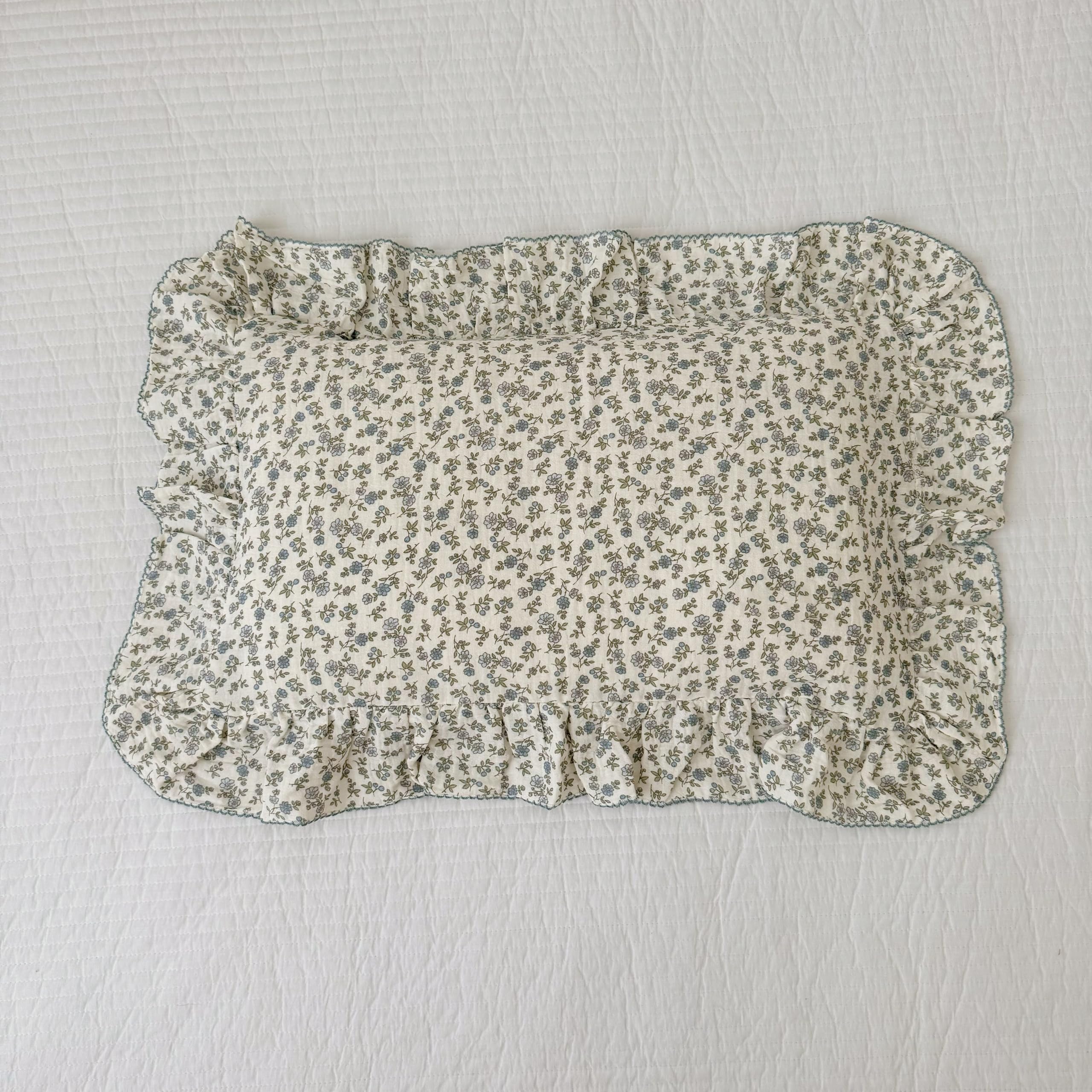BuLuTu pillowcase on crib setup for toddlers