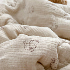 BuLuTu toddler pillowcase 20x14 fits cribs and travel pillows.