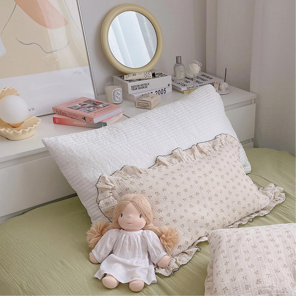 BuLuTu unisex design pillowcase features floral and animal prints for boys and girls.