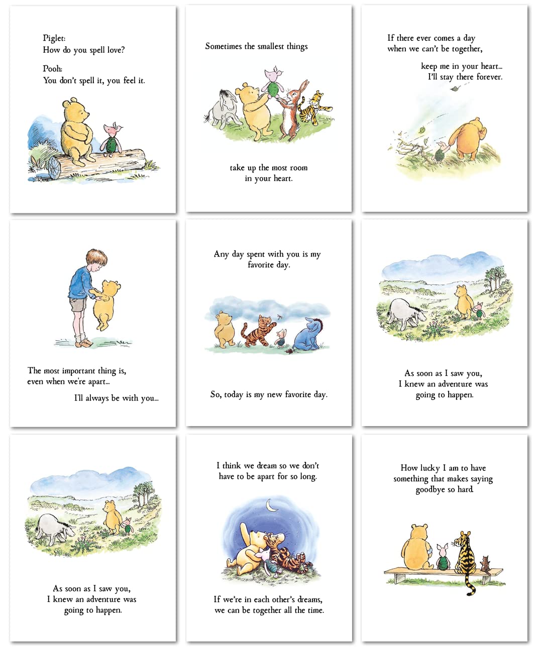 Bumbleboo Pooh portrait print for calming nursery walls and easy framing.