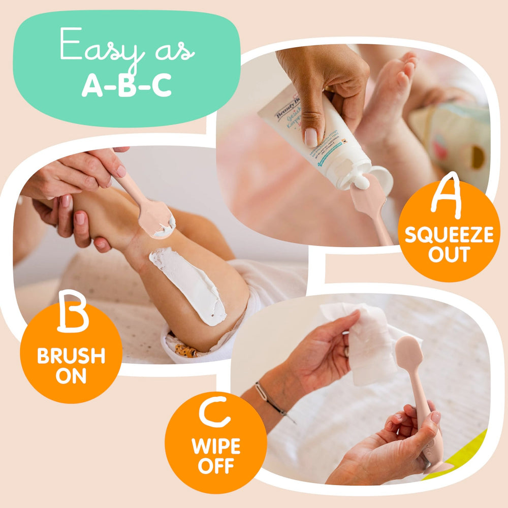 Hygienic scoop design keeps cream clean during use.
