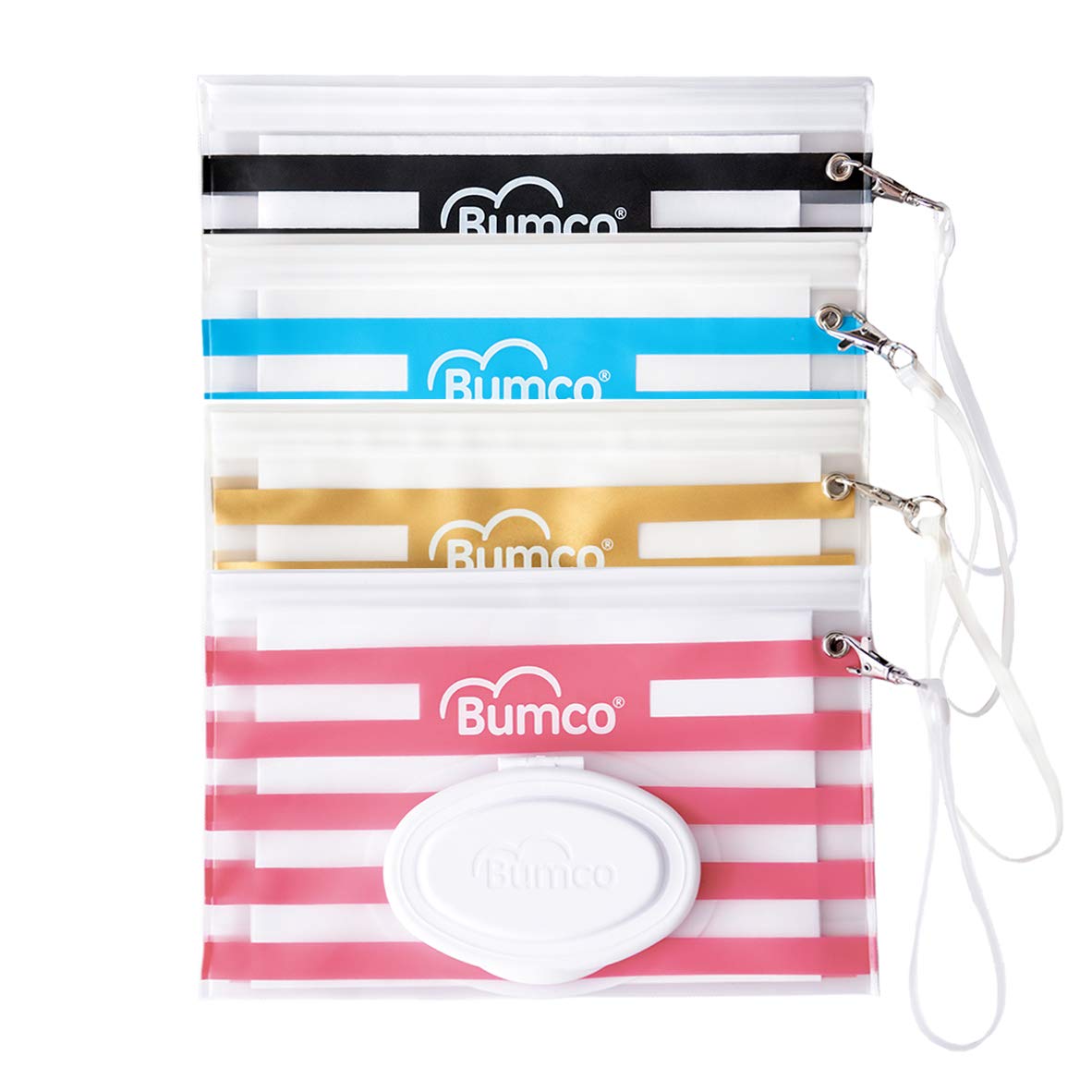 Bumco wipes pouch ready for bulk refills and easy maintenance.