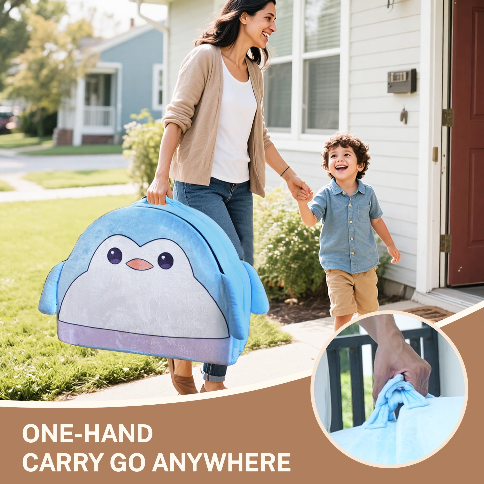 BUMNANA foam core provides cushioned support and comfort.