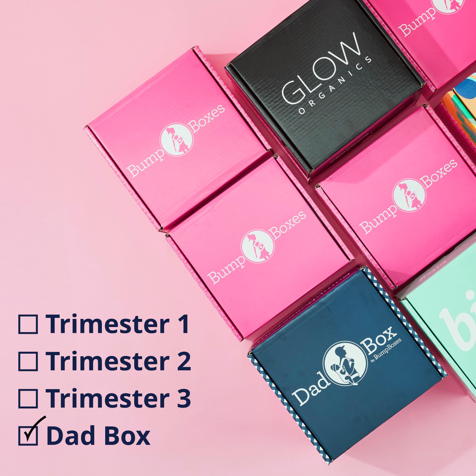 Bump Boxes dad bonding moment image highlighting father baby connection