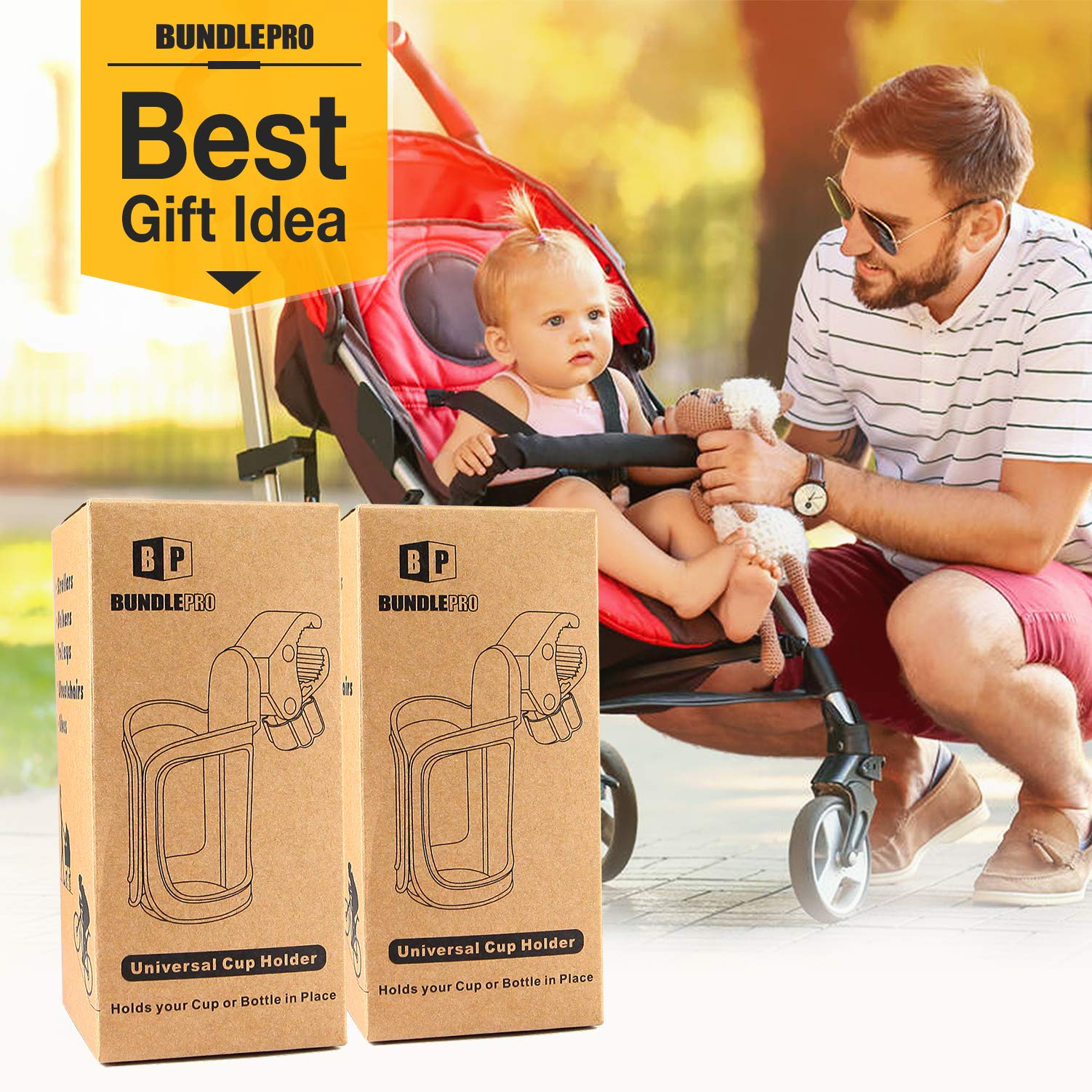 BundlePRO two-pack, a practical gift for parents and travelers.