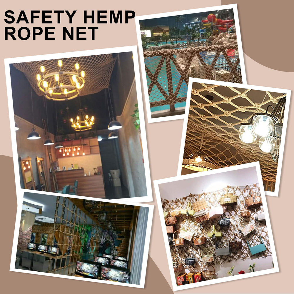 Safe hemp texture enhances play without rough edges