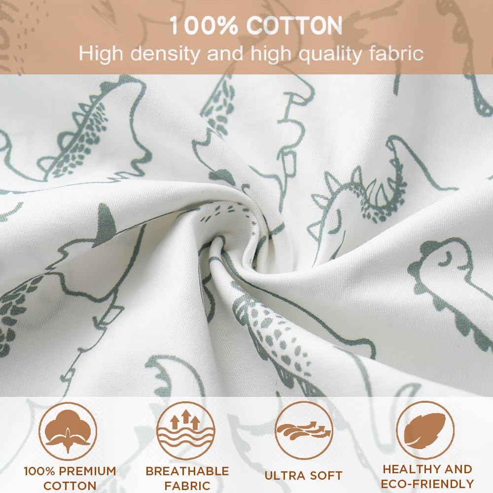 Bunnikins & Clover pillowcase 13x18 shown on a neat bed for easy care