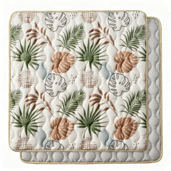 Bunnikins & Clover floor mat for baby, 50x50, folded for storage