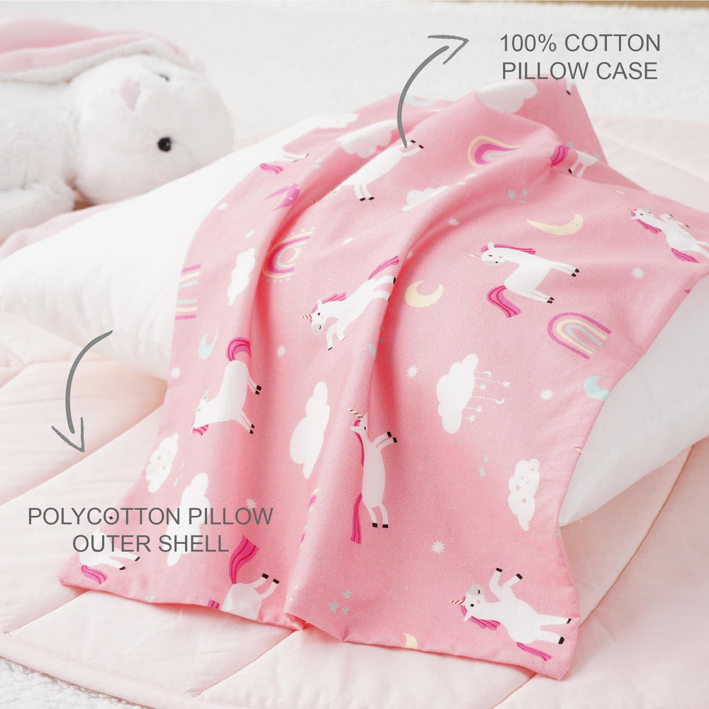 Machine washable pillowcase keeps sleep space clean and fresh between washes