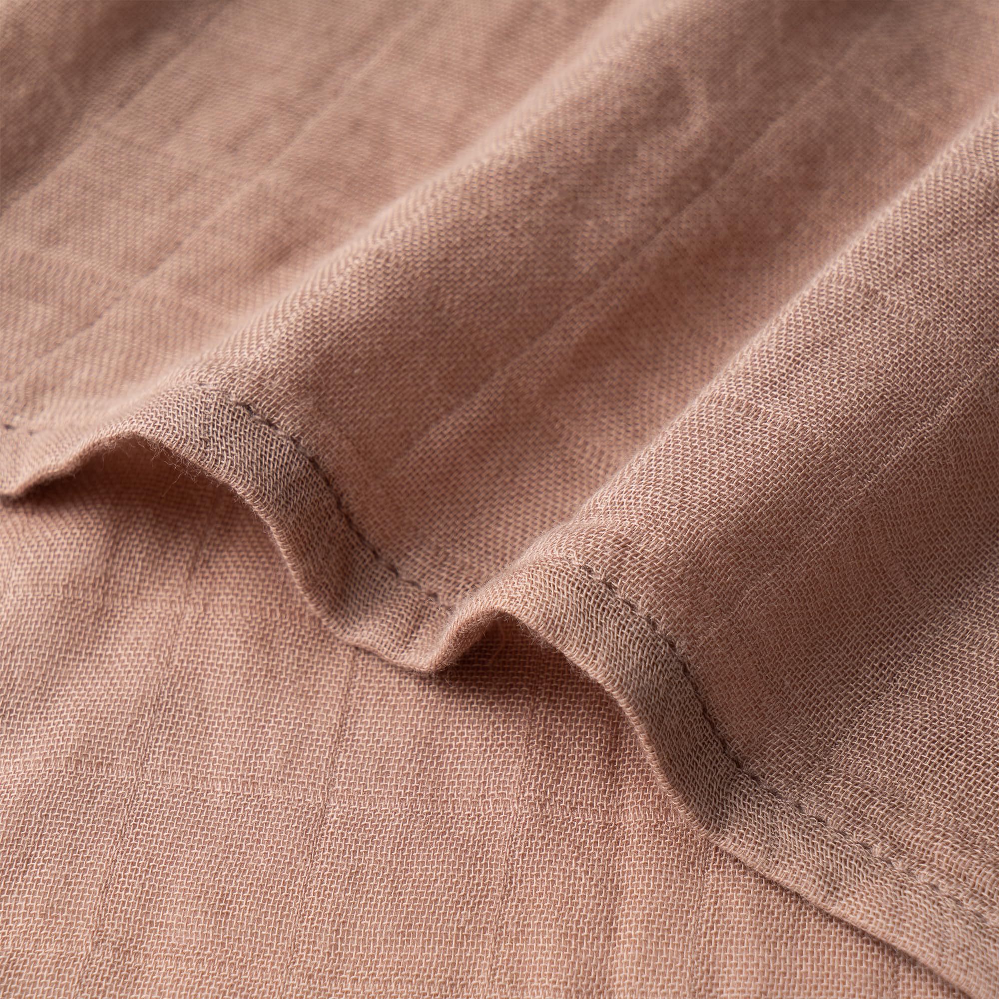 Bunnikins & Clover neutral-toned swaddle blankets for boys and girls