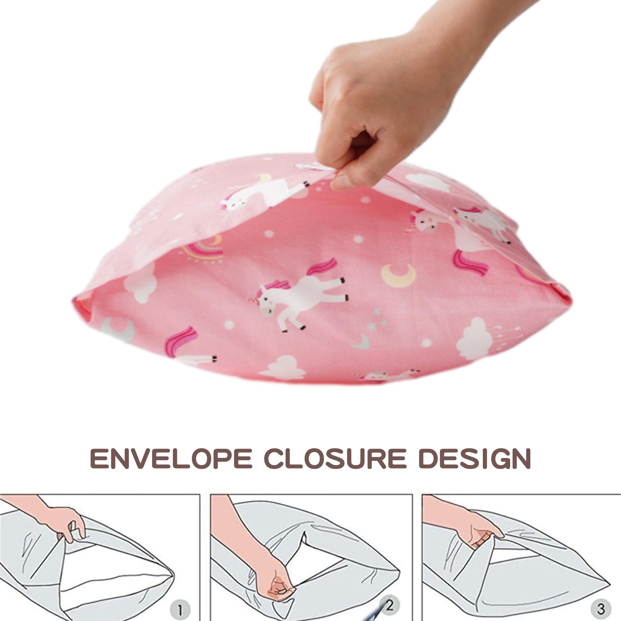 Neutral print design suits boys and girls with any bedding