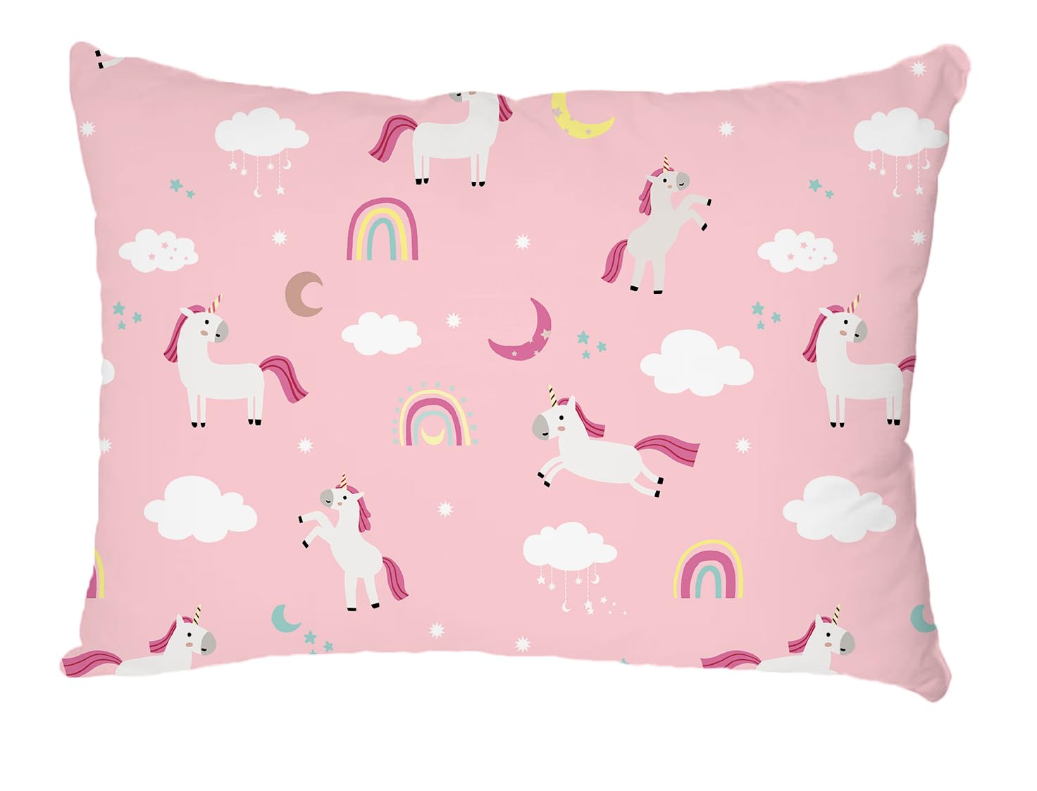 Bunnikins & Clover 13x18 toddler pillow offers soft cotton comfort for nap-time