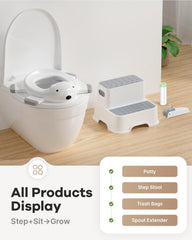 Bunwag toddler step stool lightweight design helps kids reach sinks safely