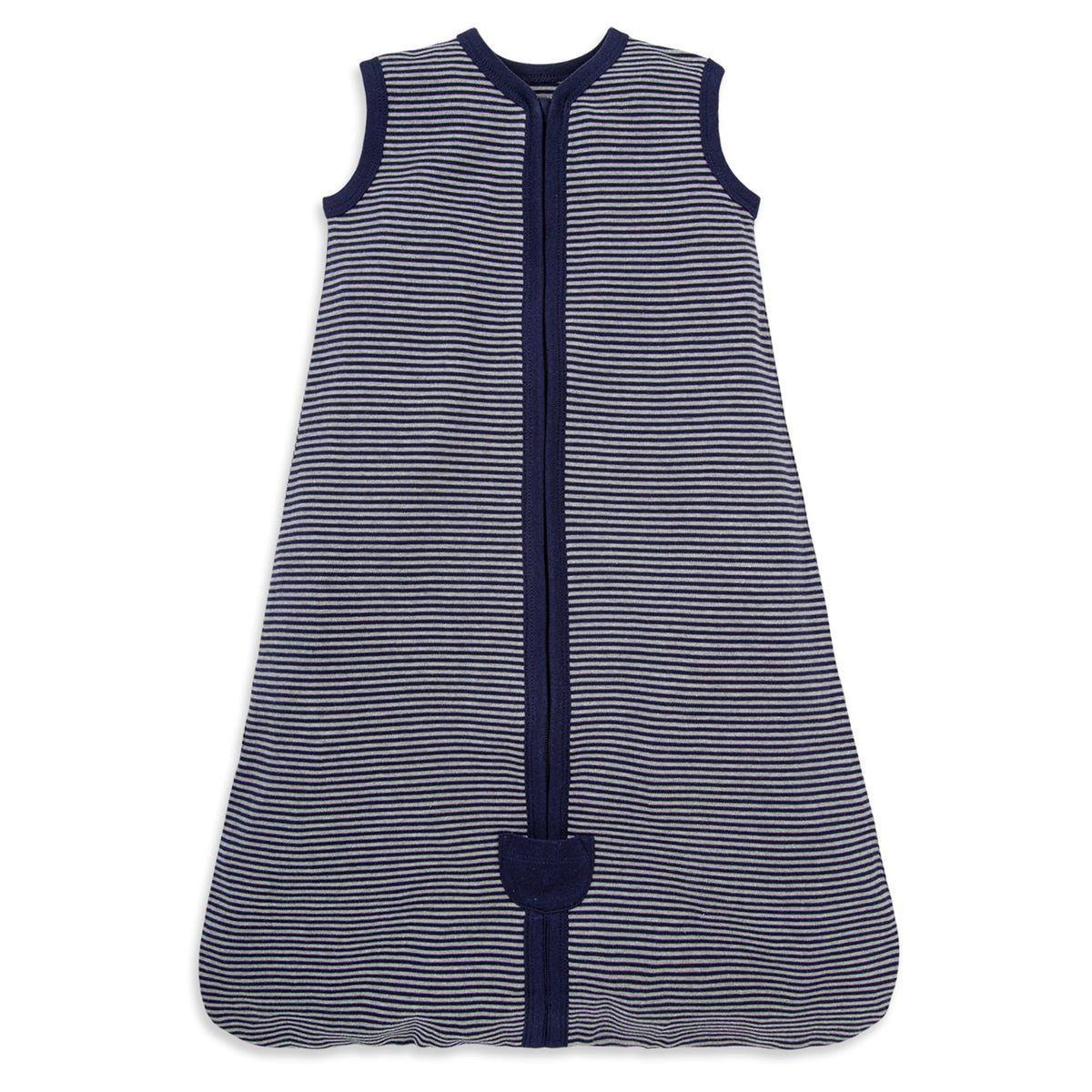 Burt's Bees Baby Beekeeper 0.5 TOG wearable blanket provides breathable warmth for newborn sleep.