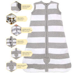 Interior zipper guard visible on Burt's Bees Beekeeper blanket for added safety