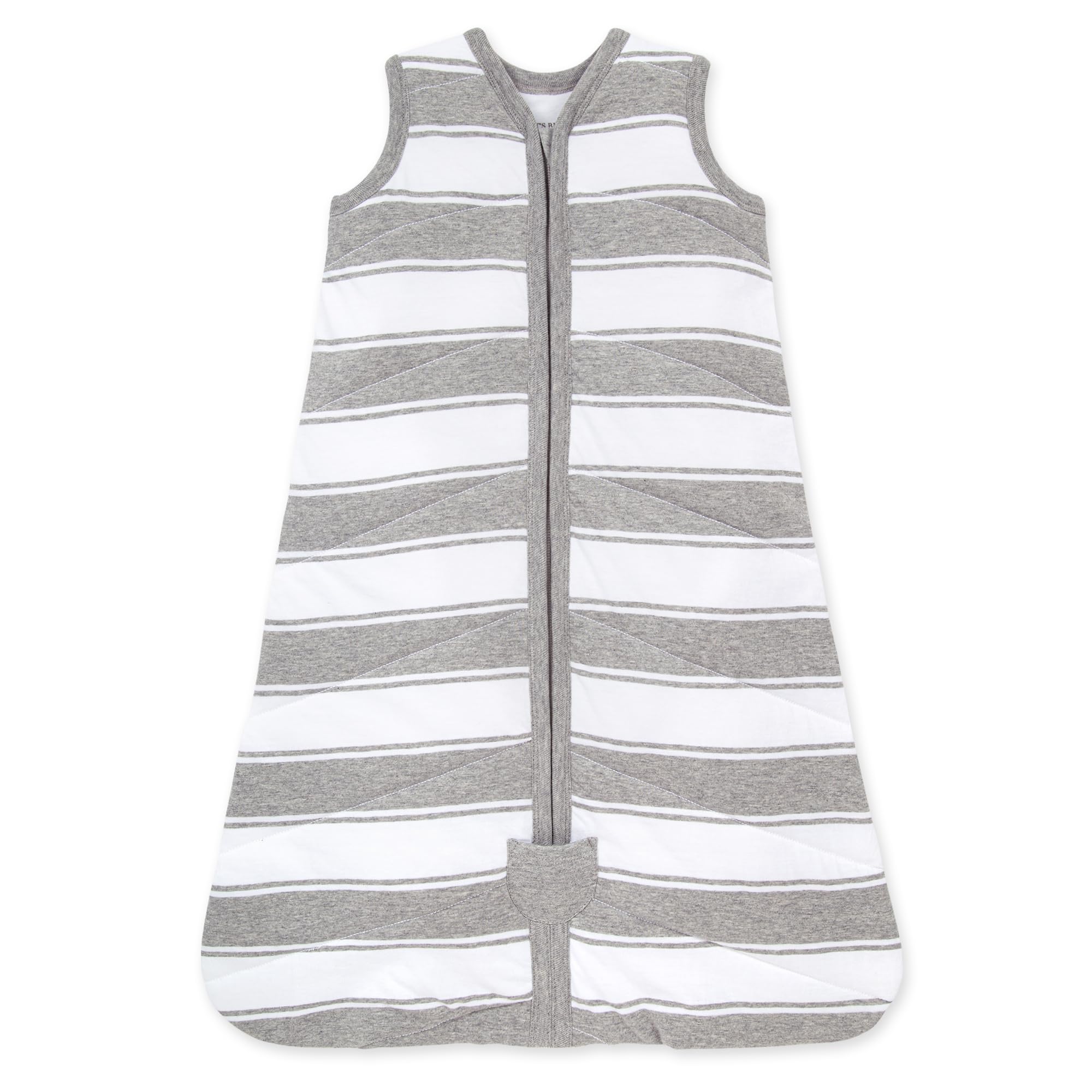 Burt's Bees Baby Beekeeper wearable blanket in organic cotton offers soft, breathable comfort for sleep