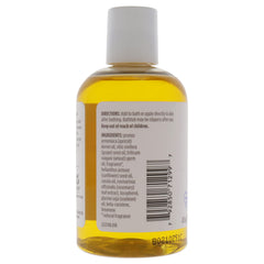 Silky-soft baby skin after Burt's Bees Baby Oil application.