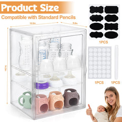 BUSOHA bottle-pump-parts-drawer with clear acrylic for quick access.