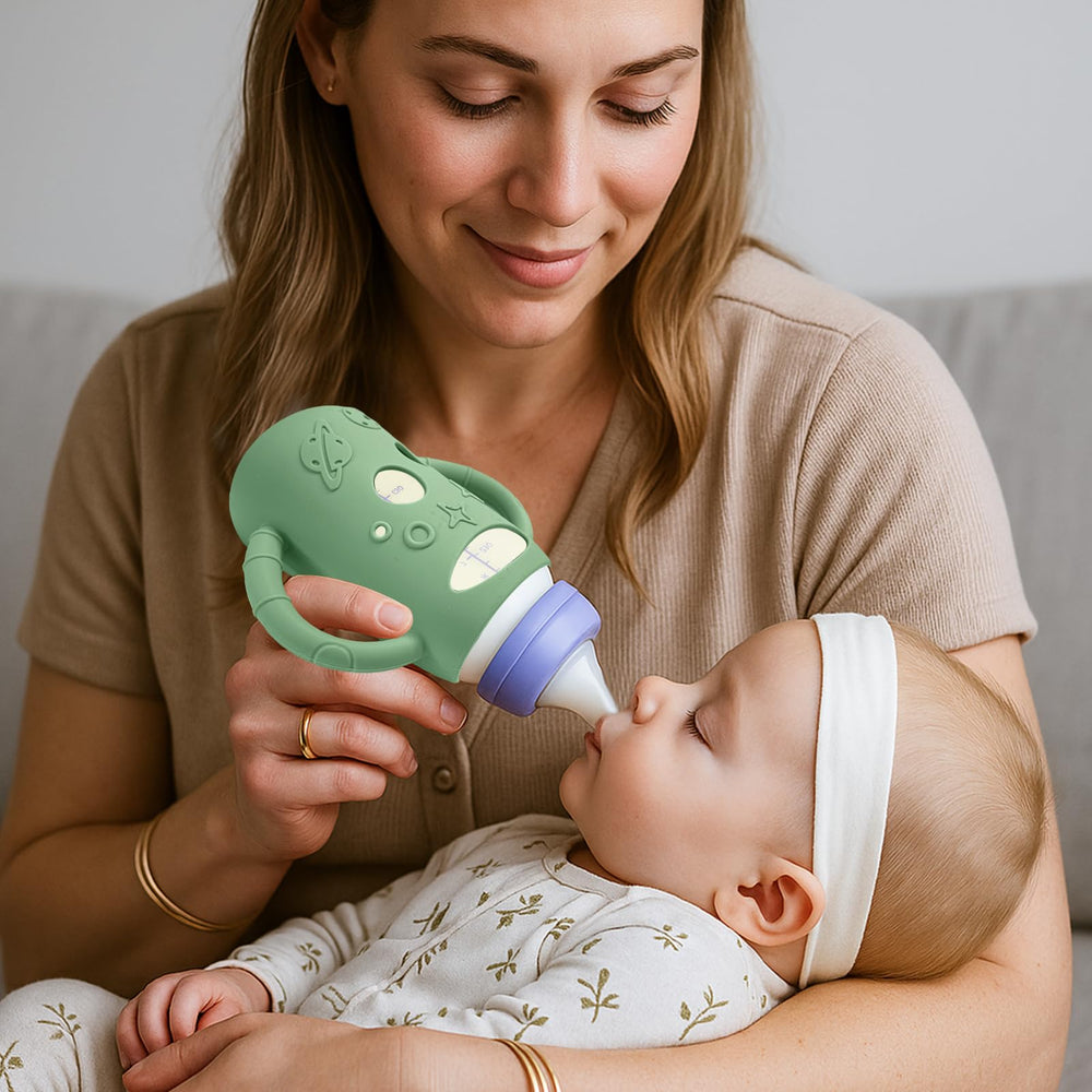 BUSOHA silicone sleeve is dishwasher-safe for easy cleaning and care.