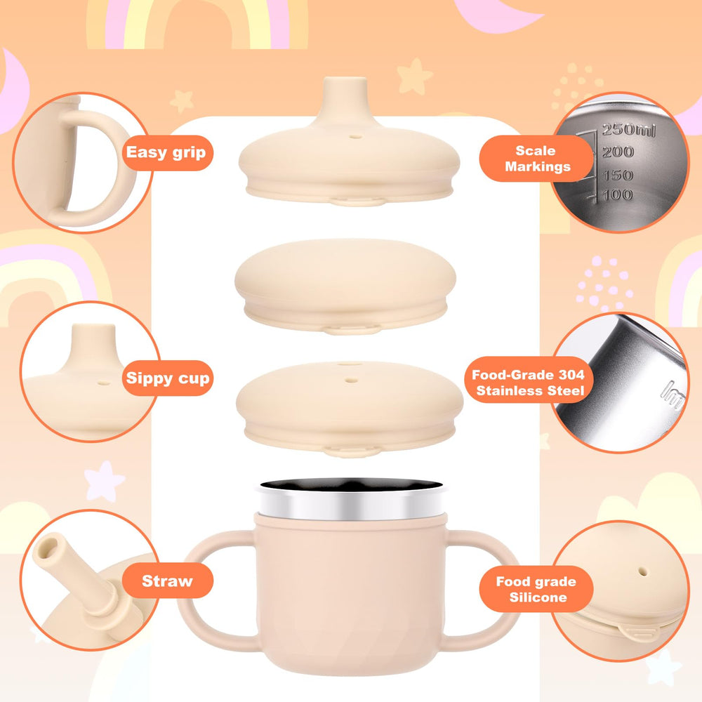BUSOHA dishwasher-safe toddler cup simplifies care for busy families.
