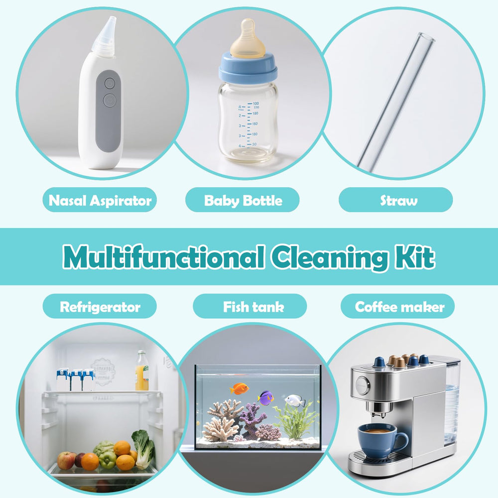 BUSOHA final rinse brushes help prepare the aspirator for immediate use.