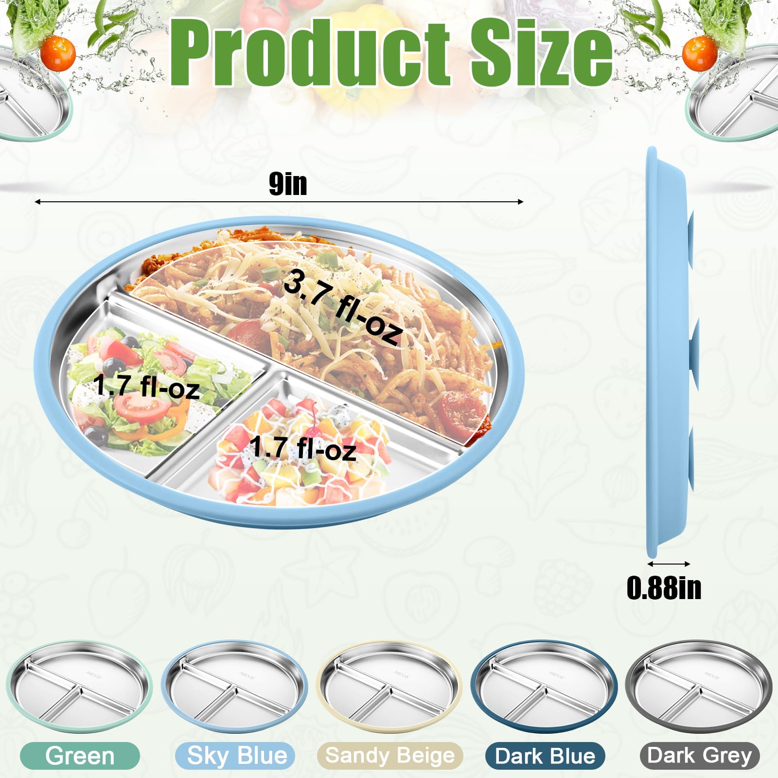 BUSOHA silicone sleeve adds grip and protects little hands from heat.