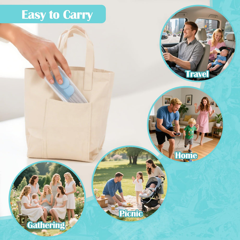 BUSOHA soft plastic brushes and sponges protect silicone surfaces while cleaning.