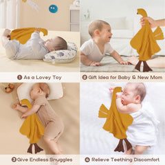But Not Goose Lovey stroller-friendly design fits car seats and travel.