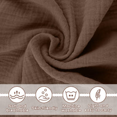 BUT NOT organic cotton lovey, gentle texture for naps and cuddles