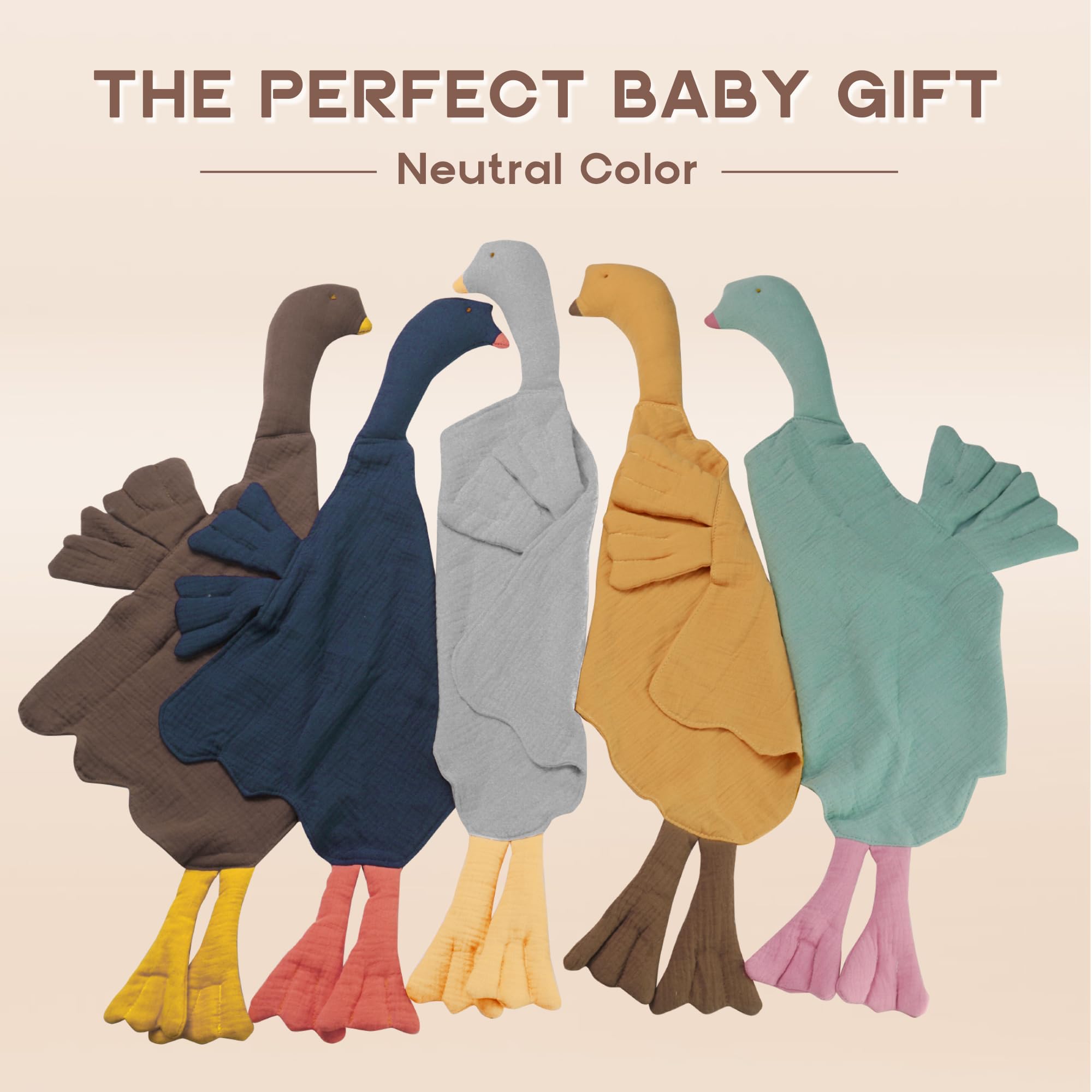 But Not Goose Lovey unisex gift ideal for newborns and toddlers.