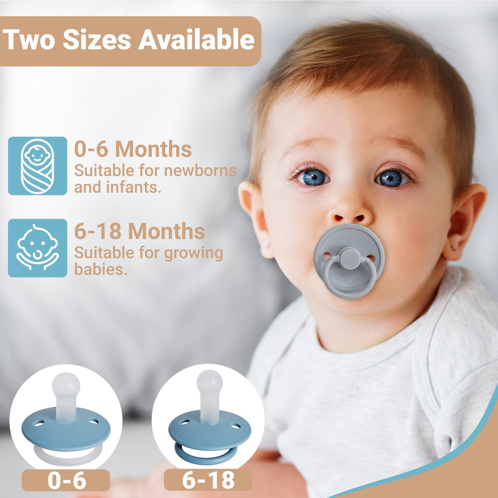 Button Me pacifier with easy sterilization supports hygienic care