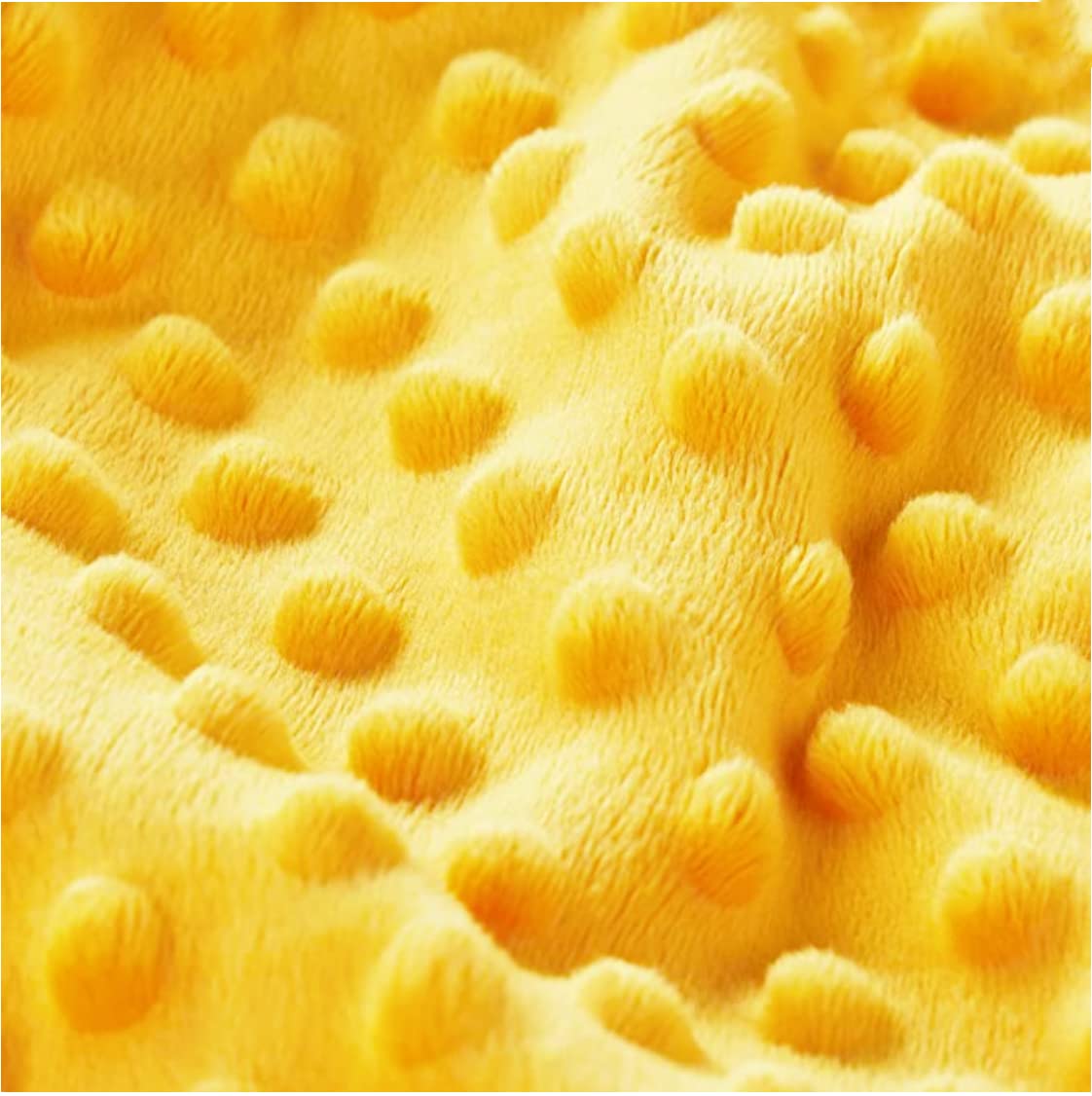 BUTTZO Bee Minky Blanket ultra-soft fabric for gentle baby skin