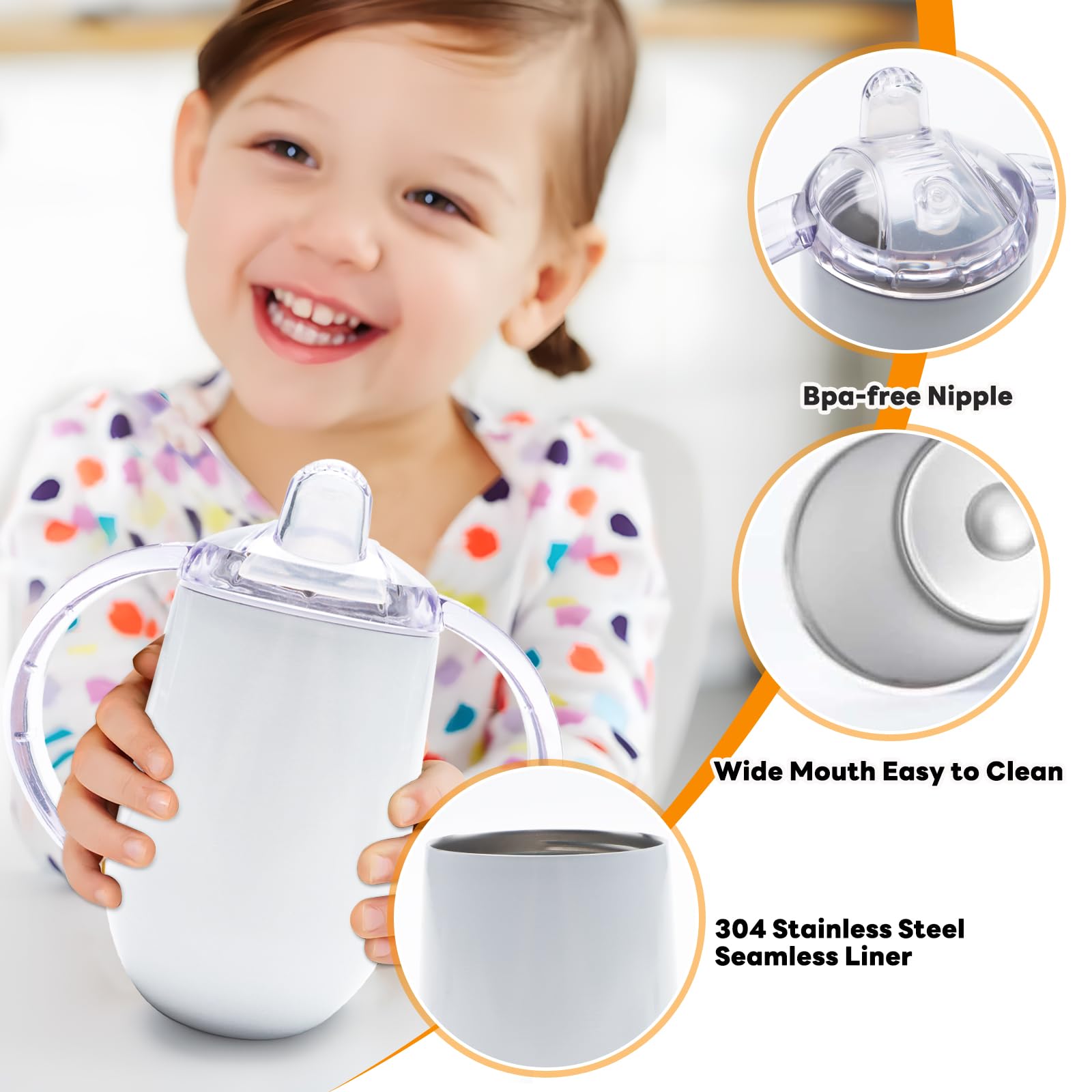 Buumin non-spill seal with gasket promotes minimal leaks during travel.