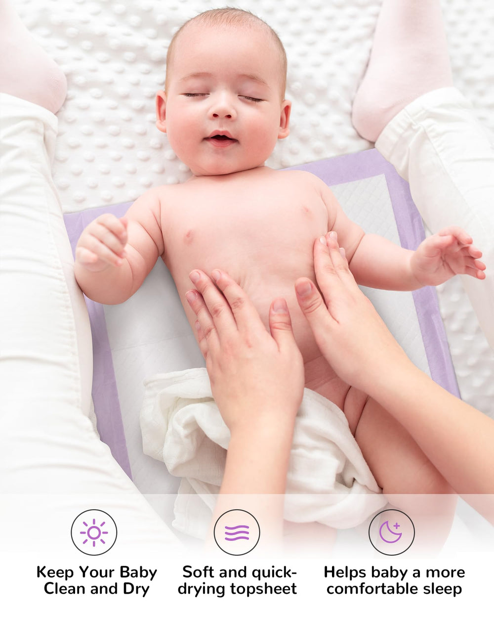 Buyockss portable pack concept image shows easy storage in a diaper bag.