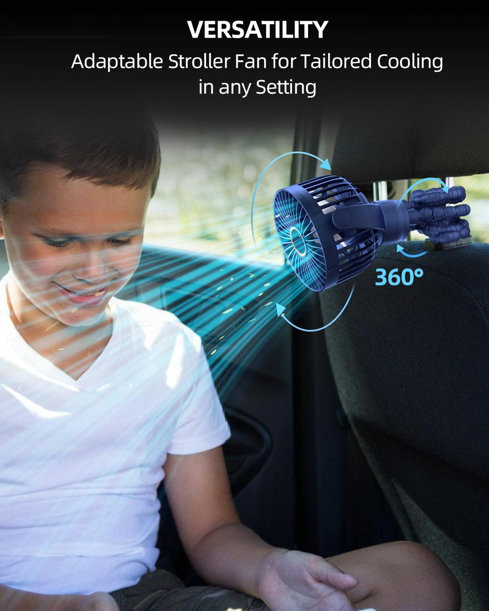 Buywoo durable, safe clip design stays securely attached during activity.
