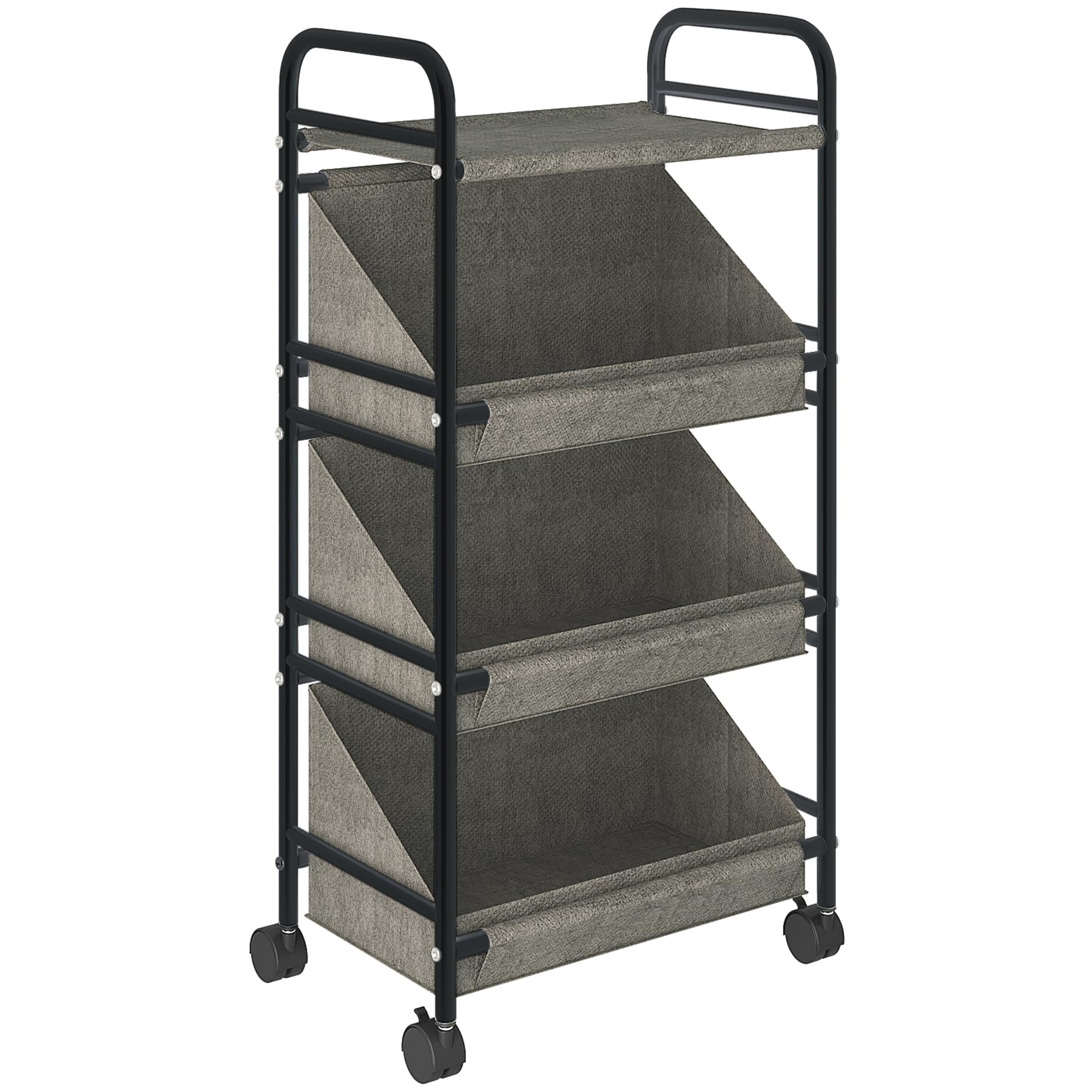 Buzowruil storage boxes on wheels enable easy toy organization and mobility