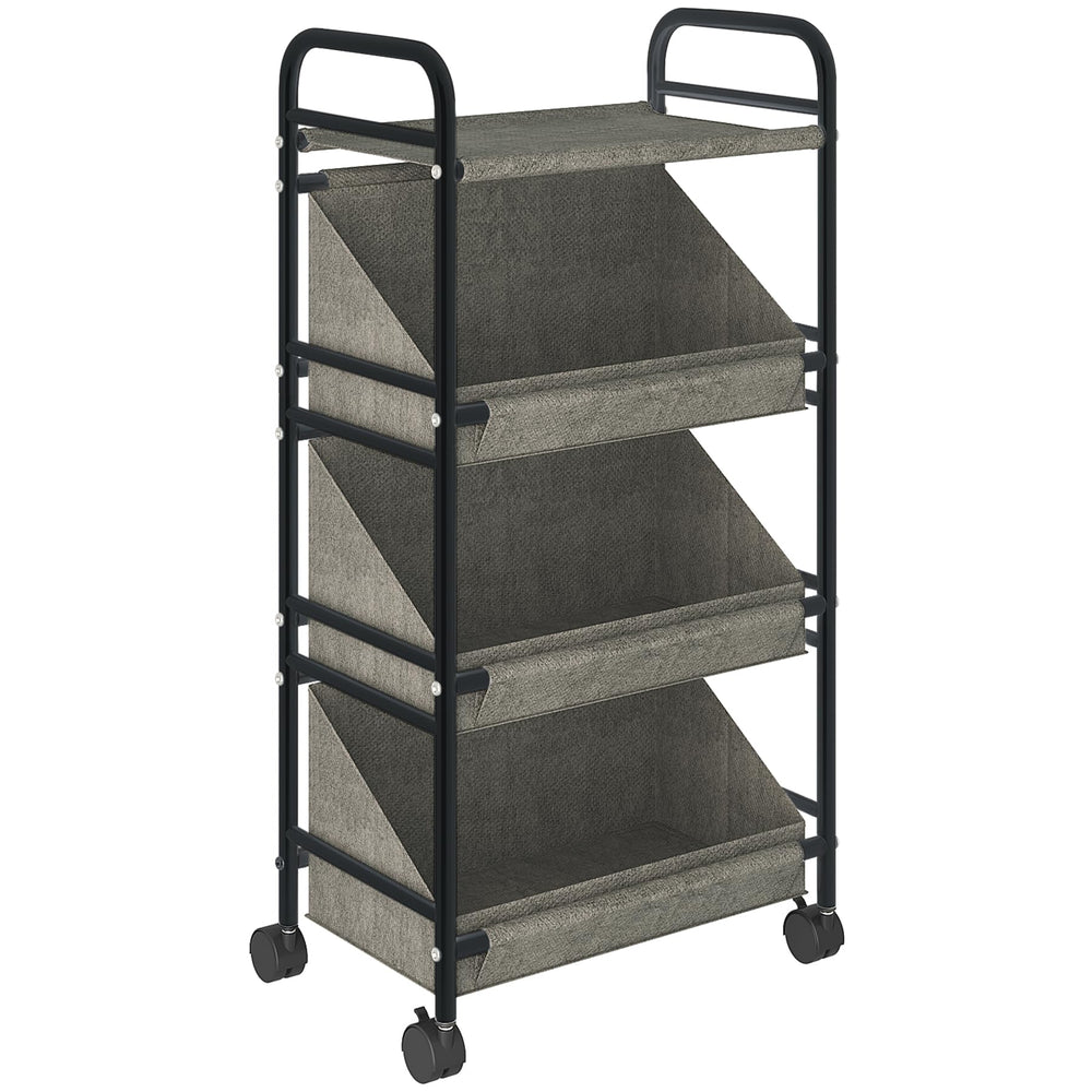 Buzowruil storage boxes on wheels enable easy toy organization and mobility