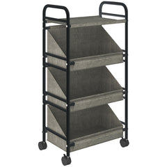 Buzowruil storage boxes on wheels enable easy toy organization and mobility