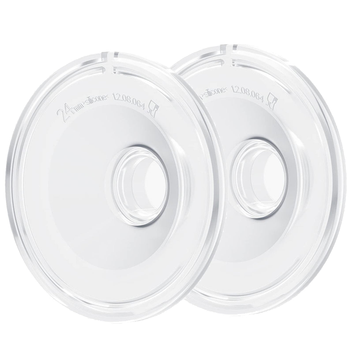 Bwcece 24mm flange insert close-up showing compatibility with S9 Pro for comfortable pumping