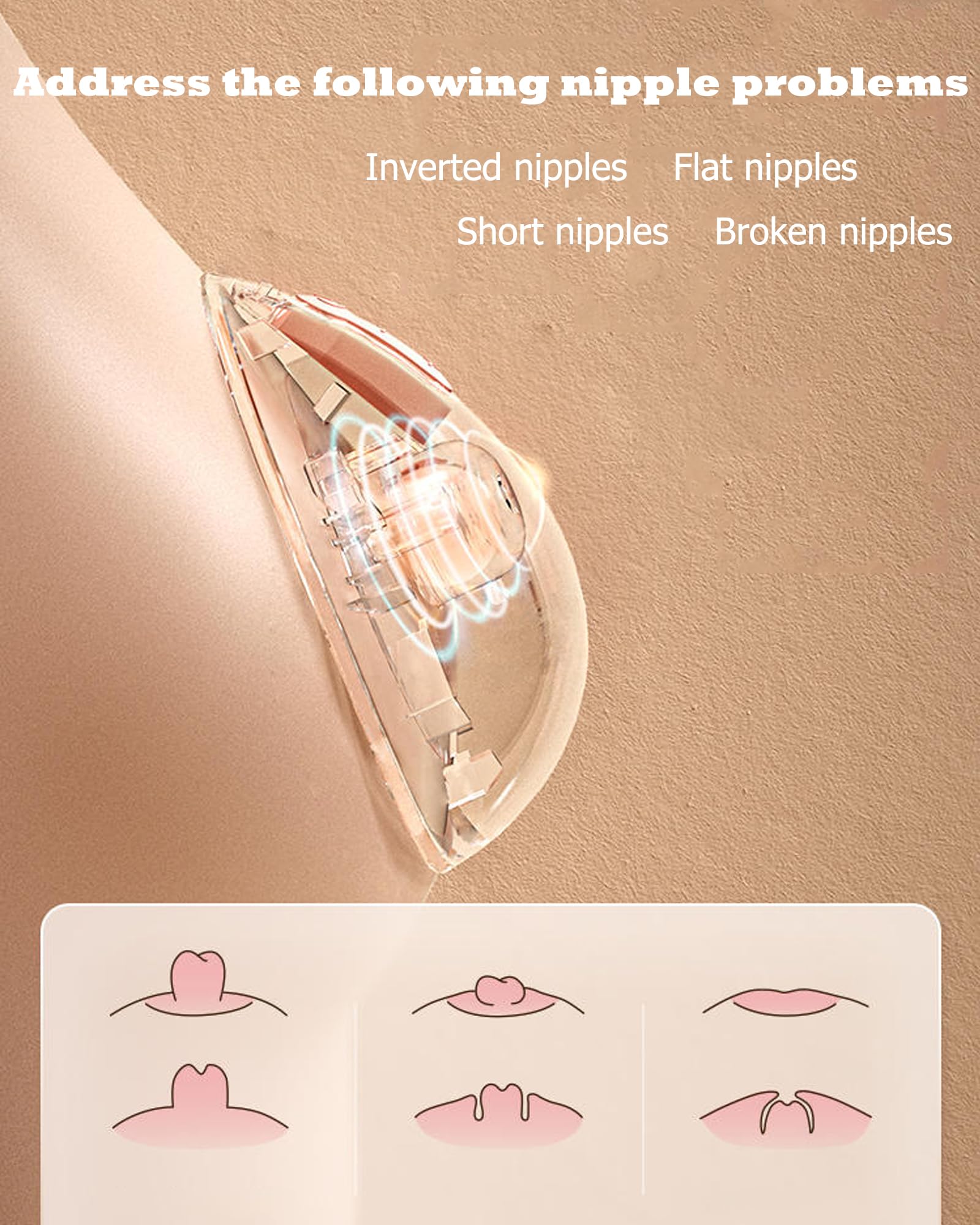 Bwcece Electric Nipple Corrector safe materials emphasize comfort during use