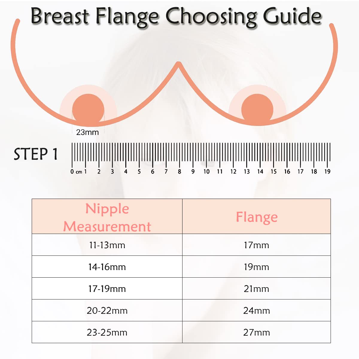 Bwcece wearable breast pump shield for on-the-go pumping comfort.
