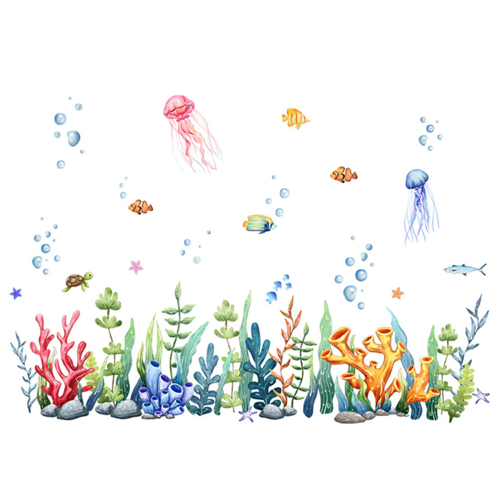 BWCXXZH Under The Sea bubbles enhance ocean-themed playroom decor